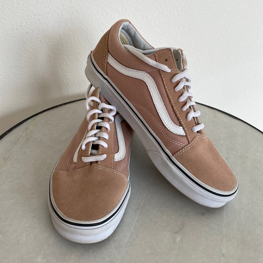 Vans pink suede size W 8.5 M 7